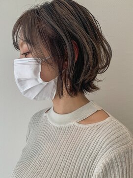 ジュノ イオン鹿児島店(Juno) 黄金シルエット☆くびれボブ