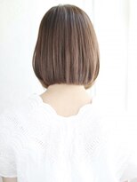 ウル 吉祥寺(ulu)&nbsp;透け感バングのツヤボブスタイル