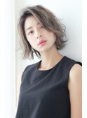 大人かわいい小顔外ハネ小顔カット【銀座/銀座駅】