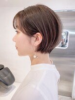 アイティーバイアルバム 松戸店(IT by ALBUM) ナチュラルショート_外ハネボブセクションカラー_ba385551