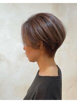 ヘアーリゾートガーデン 南林間店(Hair Resort Garden)&nbsp;バレイヤージュ/大人可愛いショート/ニュアンスカラー