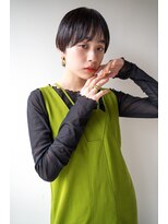 ガレージ バイ グリーン 原宿 表参道(Garage by green)&nbsp;【loki】アッシュ×マッシュショート