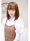 サラツヤ髪に！オイルコスメクリームストレート（縮毛矯正）
