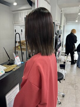 アジールヘア 所沢プロペ通り店(agir hair) ハイライトシークレットハイライトグレージュ所沢