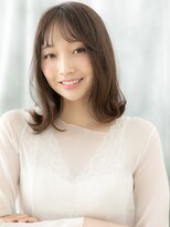 ドクターズ サロン ラブ(Dr's Salon LAB)&nbsp;シースルーバング愛され外ハネレイヤージュｊ古河20代30代40代