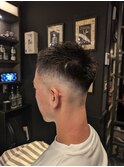 【神田】王道barberフェード！短髪爽やかスタイル