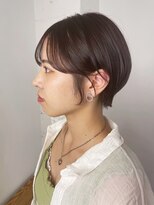 アイティー バイ アルバム 中野店(IT by ALBUM) 透明感カラー小顔オリーブカラーくすみベージュ_ba528891