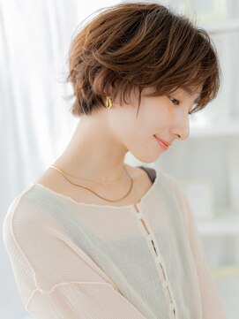 モッズヘア 越谷(mod's hair) くせ毛風マッシュパーマ小顔ショートウルフレイヤーショートa!