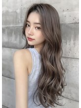 透明感たっぷりなブリーチ無しカラー★BLendオリジナル技術と薬剤で様々なグレージュカラー【渋谷】