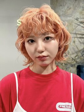 ソル ジングウマエ(SOL JINGUMAE) ミルクティーベージュダブルカラーグレージュカラーハイライト