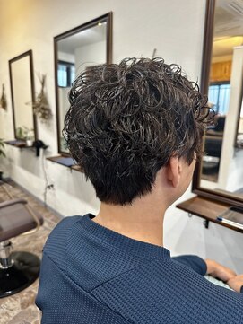 ダブ(DAB) 【ニュアンスパーマ】メンズパーマ 束感セット