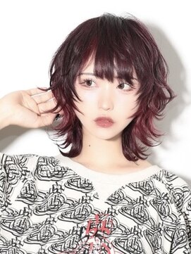 ガルテ(GARTE) ウルフカット/韓国/小顔効果/くびれウルフ/ひし形ウルフカット