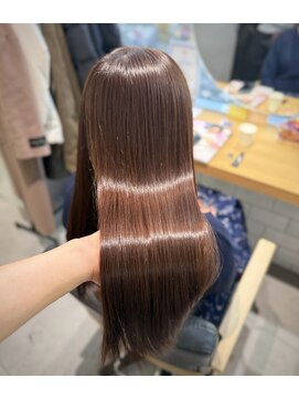 ミエルヘアーエスト 新宿店(mielhair est) 髪質改善ULTOWA デザインカラー
