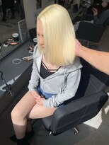 キング 枚方店(K!ng)&nbsp;縮毛矯正髪質改善ハイライトレイヤーカット枚方美容室エクステ