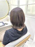 ふわっと可愛い♪カカオブラウン×レイヤーボブ◎