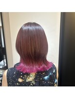 サロンドミルク 溝の口店(salon de MiLK)&nbsp;ピンクインナーカラー