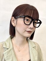 ガーデントウキョウ(GARDEN Tokyo)&nbsp;切りっぱなしボブ/ワイドバング/暖色カラー