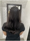 暗髪ロングレイヤー