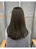 イオエ 梅田(ioe) ミルクティーベージュ/レイヤーボブ /髪質改善/縮毛矯正
