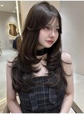 20代30代トレンドなレイヤーカットハッシュカットレイヤーボブ