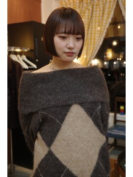 チャプター 問屋町(chapter) 髪質改善パツっとボブミニボブ透明感ケアカラー韓国ヘア岡山