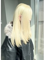 ルシティ(Le City)&nbsp;White blond【髪質改善/ブリーチ/ダブルカラー/ブロンド】