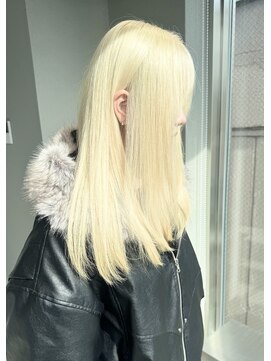 ルシティ(Le City) White blond【髪質改善/ブリーチ/ダブルカラー/ブロンド】