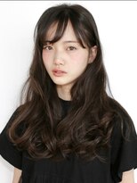 ククル ヘアー(cucule Hair) 「モテ度UP◎ゆるウェーブロング×シースルーバング」