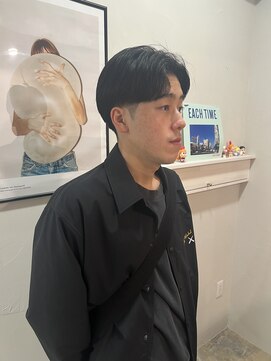 バブルス 溝の口(BUBBLES) センターパート/毛流れセンターパート【BUBBLES溝の口】