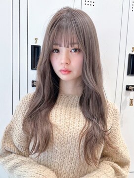 セイドット リー(Say. Ree) Say.ロングレイヤースモーキーカラーイメチェン前髪20代表参道