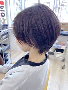モリオ フロム ロンドン 成増店 【morio成増/児玉】ハンサムショート ラベンダーブラウン