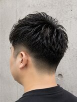 バーバーバー ナカノ(BARBER BAR NAKANO)&nbsp;30代 大人のゆるパーマ×フェードショート