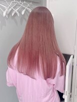 フウ(fuh) pink color/ピンク/ピンクカラー/ハイトーン/ブリーチ