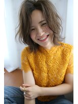 クロレ(CLORE)&nbsp;【ＬＯＴＵＳ大日】ひし形シルエット小顔くせ毛風大人ボブ