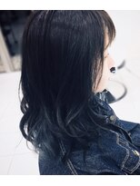 ルシエル バイ カトレアグループ(Le Ciel)&nbsp;デニムブルーのインナーカラー