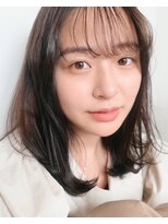 シア 表参道(SHEA.)&nbsp;【高遠 翔馬】鎖骨ミディアム×ふわっと前髪パーマ【表参道】