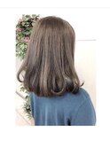 ラベンダーグレージュカラー