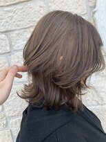 アリーナ 緑が丘店(arena)&nbsp;オリーブベージュ☆レイヤーボブ