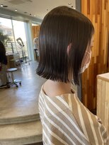 ヘアラウンジ アングゥ(hair lounge ungu) 外ハネ切りっぱボブ