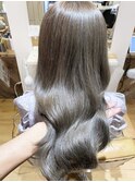 【シアグレージュ】×【艶感】×【透明感】