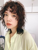 ラグ(log) パーマ×ウルフ