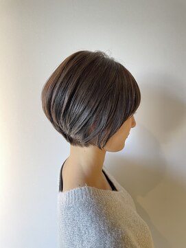 ランド 西宮店(LAND) フォギーベージュ×大人ショート