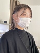 インナーカラーハイライトブリーチイルミナカラーダブルカラー