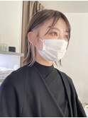 インナーカラーハイライトブリーチイルミナカラーダブルカラー
