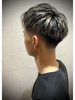 ヒロギンザ 銀座一丁目店(HIRO GINZA)&nbsp;スキンフェード×アップバングショート