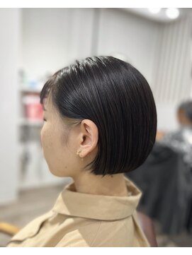 スカイ イケダ(Sky ikeda) イヤリングカラー☆(ベージュ×ブラック)