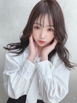 クララ サカエ(CLALA Sakae LA.DONNA group) ブリーチ無しダブルカラー　グレージュカラー