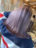 リード バイ ラグーン(LEAD by LAGOON)&nbsp;ラベンダーミルクティーグレージュケアブリーチバレイヤージュ