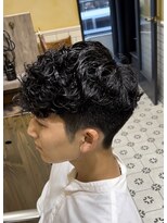 オキサバイオムヘアー(OXA by HOMME HAIR) 【スペインカール】　メンズパーマ　千代田区　水道橋　九段下