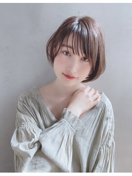 ファンナギンザ(FaNNa ginza) シースルーバングボブ